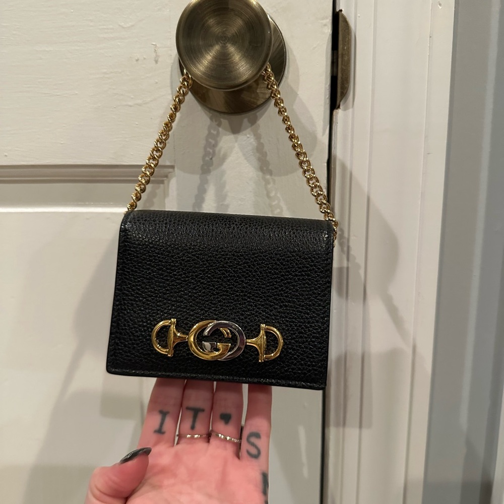 Gucci Horsebit Chain Wallet